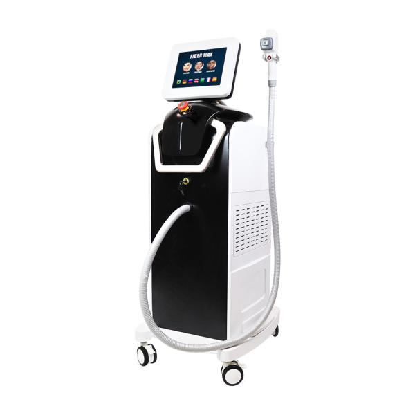 Professional Stationary Hair Removal Laser Machine Fiber Laser 808nm With TEC