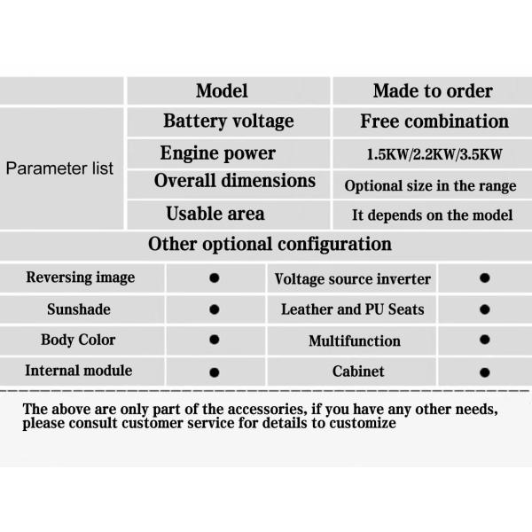 Outdoor Fast Food Carts Crepe Food Truck with Snack Mobile Kitchen Cooking Equipments