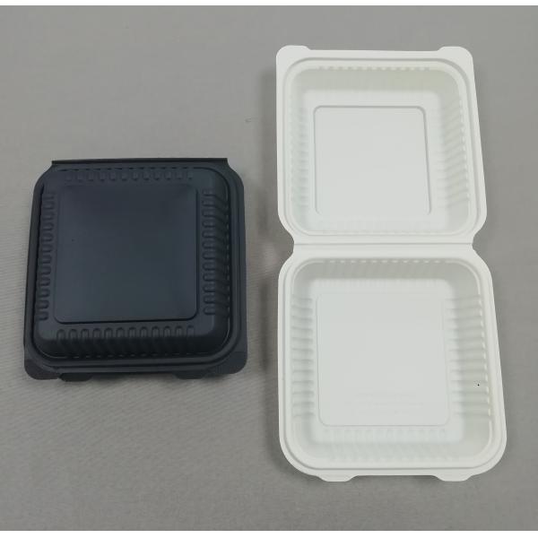 8*8/9*9 inch lunch box it saves oil resource microwave safe plastic disposable lunch box