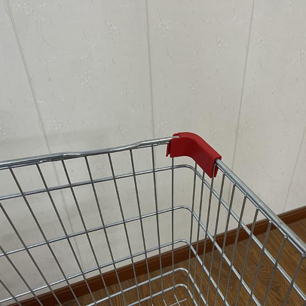 240L Convenience Store Galvanized European Market Supermarket Shopping Trolley