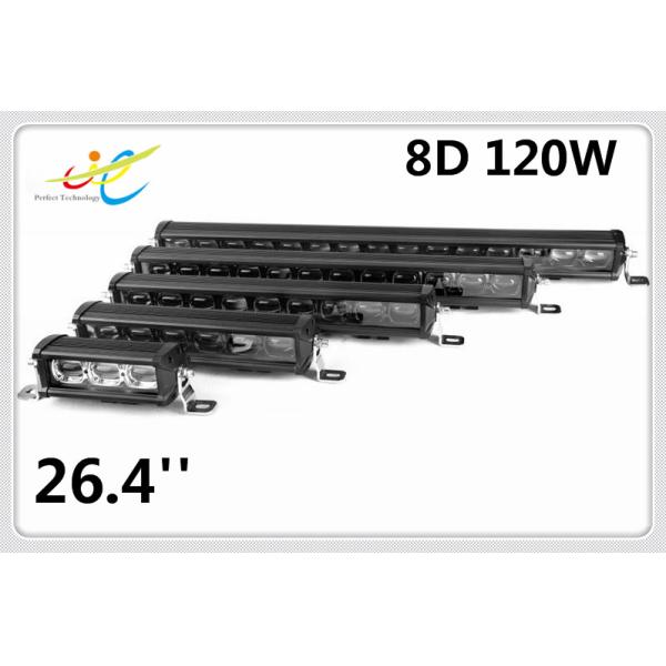 8D 12V 24V E-mark approved New bumper LED light bar, 120W 26.4inch super power truck tractor led bar