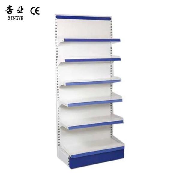 Factory Custom Size Color Metal Wall Mounted Shop Display Rack For Departmental