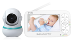HD Baby Monitor with 1280x720P Resolution Customizable Color and Compact Design for Enhanced Baby Care