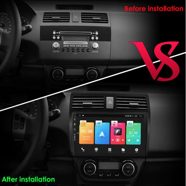 Carditai Android 10 QLED Car Audio 2 32G Head Unit with Built-in GPS and 9/10inch Screen