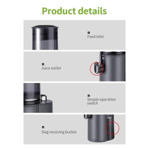 Big Mouth Cold Press Commercial Fruit Juicer Multifunctional Electric Juicer