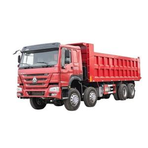 Second hand Howo Brand 6x4 Dump Truck 375 Horsepower Manual Transmission Diesel