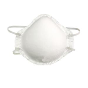 White Color FFP2 Cup Mask With Latex Free Elastic Strap / Soft Nose Liner