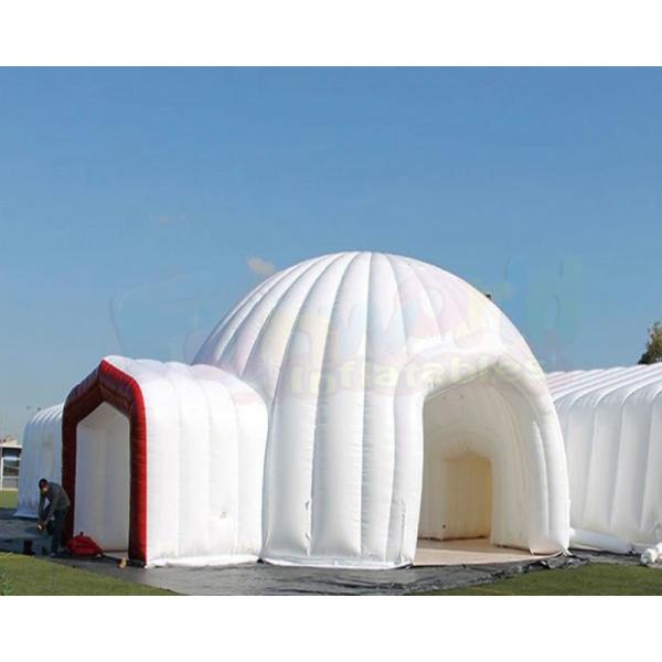 Buy White Multi Red Medical Emergency Tent Field Hospital Hinchables at wholesale prices