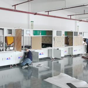 18650/21700 Automatic Cylindrical Lithium Battery Module Assembly And Wiring