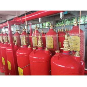 Hfc227ea Fire Suppression System Cylinder 4.2mpa / 5.6mpa Optional Zones