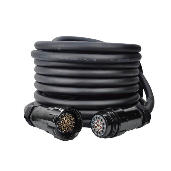 Custom 19-Pin Socapex Stage Lighting Extension Cable Copper Wire Connector Cord with SOCAPEX Processing for Power Application