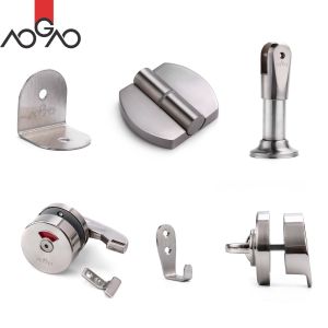 Quality Scratch Resistant Fire Resistant Toilet Cubicle Hardware Toilet Cubicle Hinges for sale