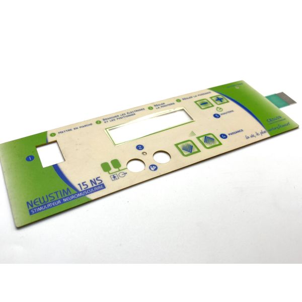 Embossed LED Membrane Switch With Tactile Indication For Enhanced User Interface And Experience