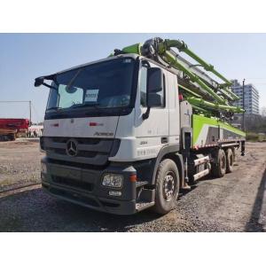 2018 Zoomlion Used 49Meter Concrete pump truck with Benz Chassis