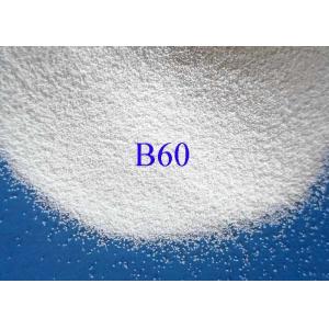 High Efficiency Ceramic Cleaning Media , White Abrasive Media Grit Blasting