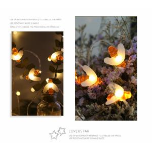 Honeybee Fairy String Lights LED Honeybee Battery Power Led String Lights for