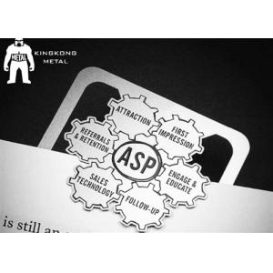 Classical Golden Personalized Silver Bookmarks For Kids Students Pupils