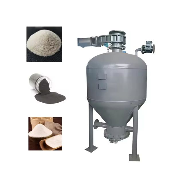 custom Industrial Powder Granule Storage Tank Pump Continuous Lifting Vacuum Pumping Pneumatic Feeder Conveyors Control System