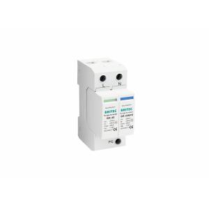 TVSS 150V/275V/320V/385V/440V 40KA Din Rail Power Lightning Protection Surge Arrester Single Phase