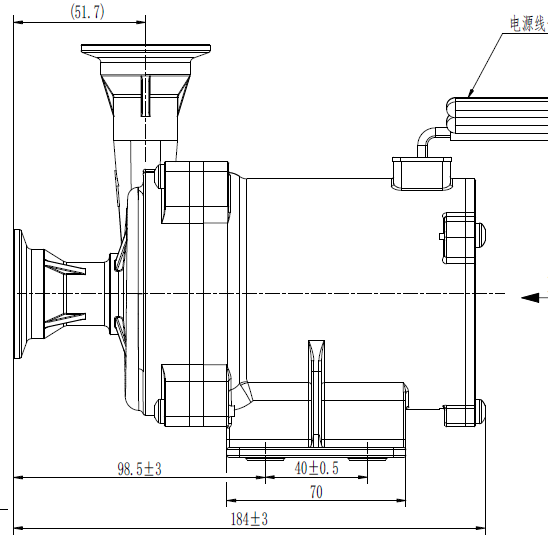 Buy High Energy Efficiency 48V Coolant Pump Die-Casting Aluminum Body for Water Pumping at wholesale prices