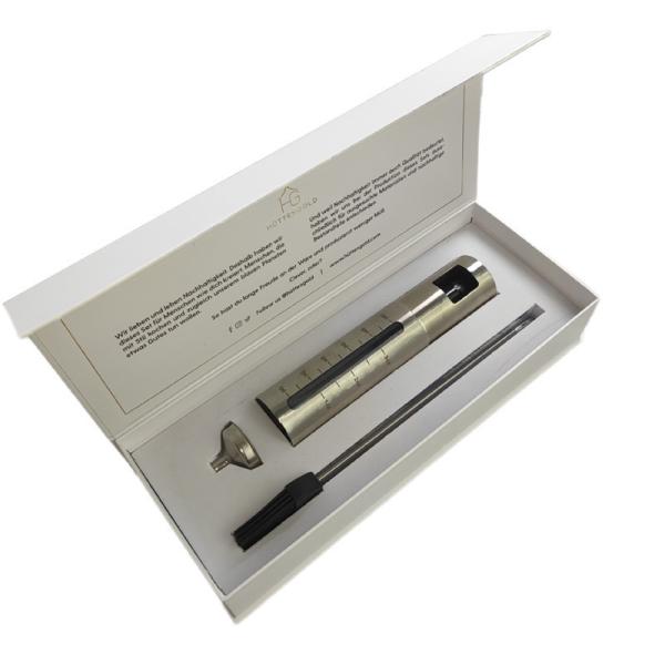 Buy Custom Order Luxury Stainless Steel Oil Vinegar Pump Sprayer Perfume Bottle Packaging Box with Inserts at wholesale prices