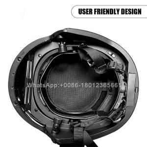 AI Function 5m Smart Temperature Measuring Helmet