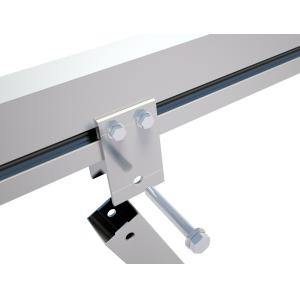 Easy Installed Silver Solar Carport System Ground Mounting Systems Load Power