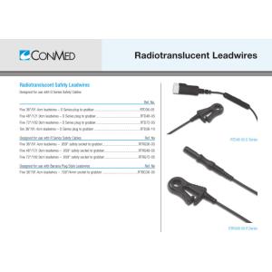 MRI IVY Radiotransparent Lead Chest Ecg Lead Wires