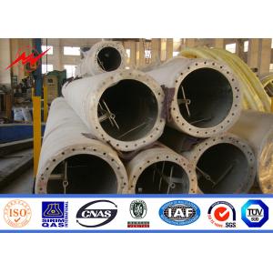 Quality 18M 30M Grade 345 Electrical Transmission Tower , Mobile Telephone Masts for sale