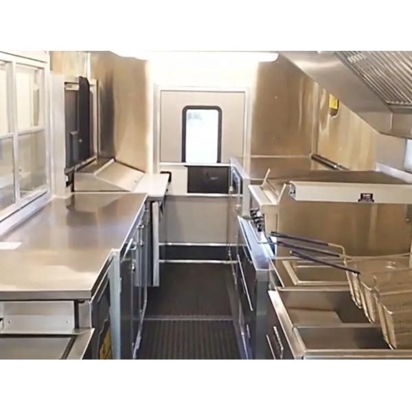 Food Cart Beverage Vending Cart Outdoor Mobile Fast Food Trailer for Customized Mobile