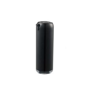 OEM 50ml Black Acrylic Cosmetic Bottles hot stamping