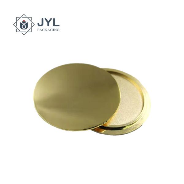 Buy 70-80mm Gold Candle Lid Cover Multifunctional Anti Rusting Recyclable at wholesale prices
