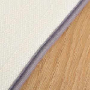 Embossing pattern design 100% polyester memory area rugs