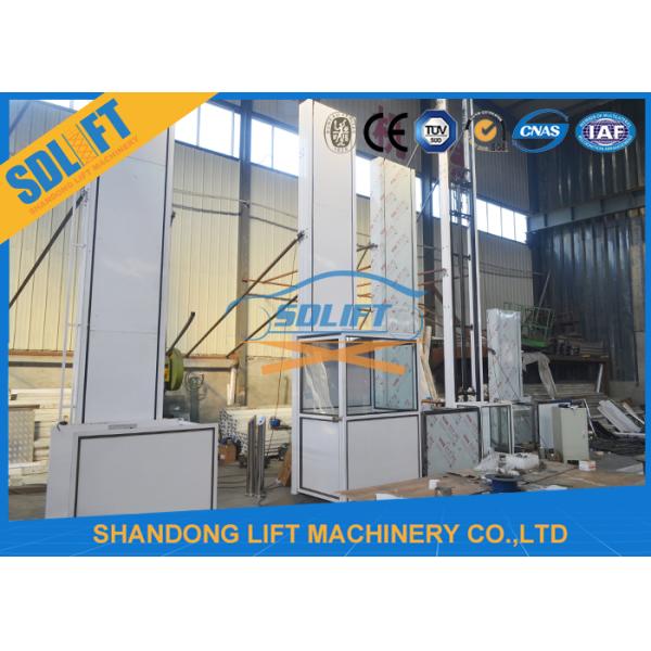 OEM Design 1-6m Handicapped Chair Lifts With Cabin , CE And SGS Certified