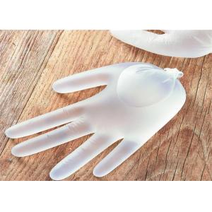 Flexible Operation Disposable Medical Examination Gloves Vinyl Powdered Single