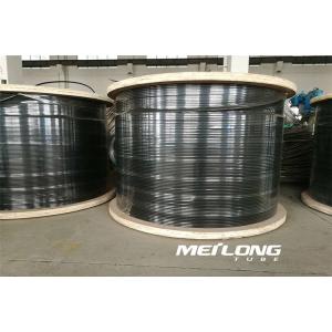 Polished Duplex 2205 SS Capillary Coiled Tubing Metallic Bright Surface