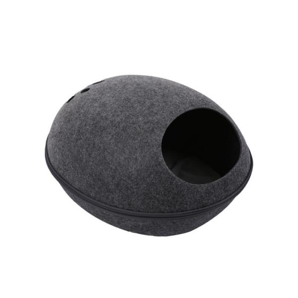 Buy Cats Accessories Detachable H26cm Felt Pet Cave With Cushion at wholesale prices