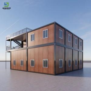 Corrugated Color Steel Sheet Prefab Container Homes Anti Earthquake Windproof