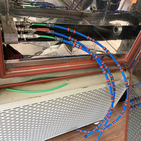 High Temperature Resistant Fiber Micro Duct Straight Connector for B2B Purchasing Needs