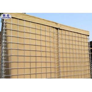 China Zinc Coated Defensive Barrier Wall HESCO Bastion ISO Certification on sale