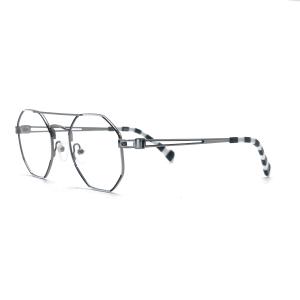 MD136 Stainless Steel Metallic Optical Frames with High Durability