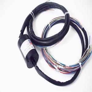 Construction Engineering 250 Rpm Industrial Slip Ring With Solid Bore
