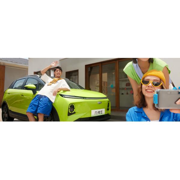 Geometry E Electric Car High Speed and Long Range with Lithium Iron Phosphate Battery