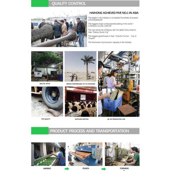 Custom Size 200cm Cherry Artificial Landscape Trees With Fruits Green In Four Seasons