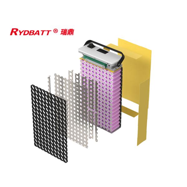 Custom 18650 Cells Electric Motorcycle Battery Pack 60V 30Ah 800 Times Removeable