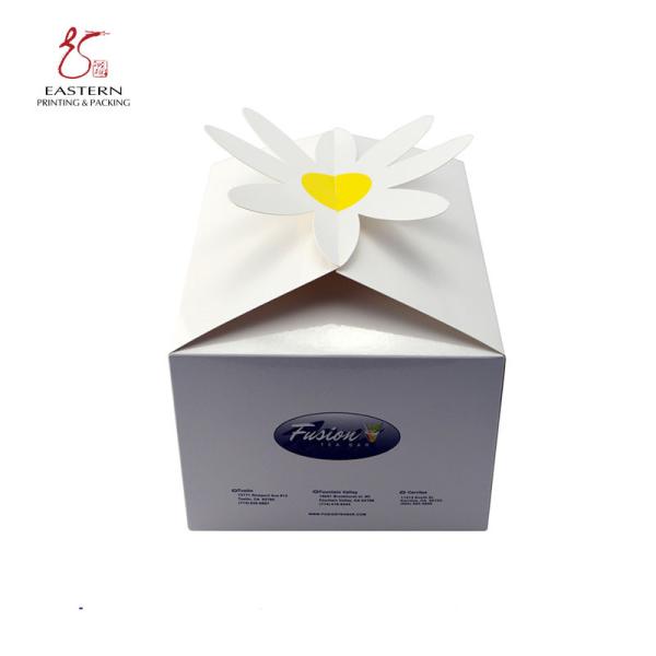 Customized Logo Cupcake Packaging Boxes for Cake Box Printing