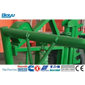 30kN Reel Carrier Trailer Transmission Line Stringing Tools For Cable Drum