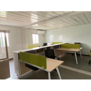 Steel Construction Site Office Container , 20ft 40ft Readymade Office Container