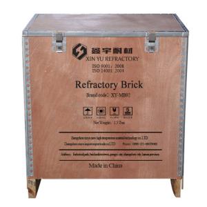 Burnt Magnesia Brick , Refractory Fire Bricks High Softening Under Load