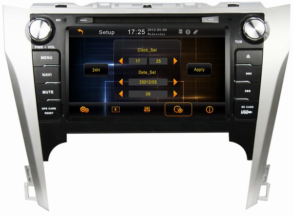 Car radio TV for Toyota Camry 2012 with car gps navigation OCB-8016